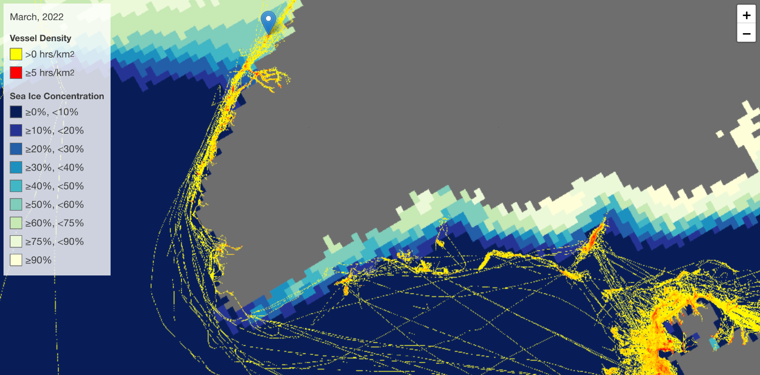 2022 Alaska Sea Ice Concentration